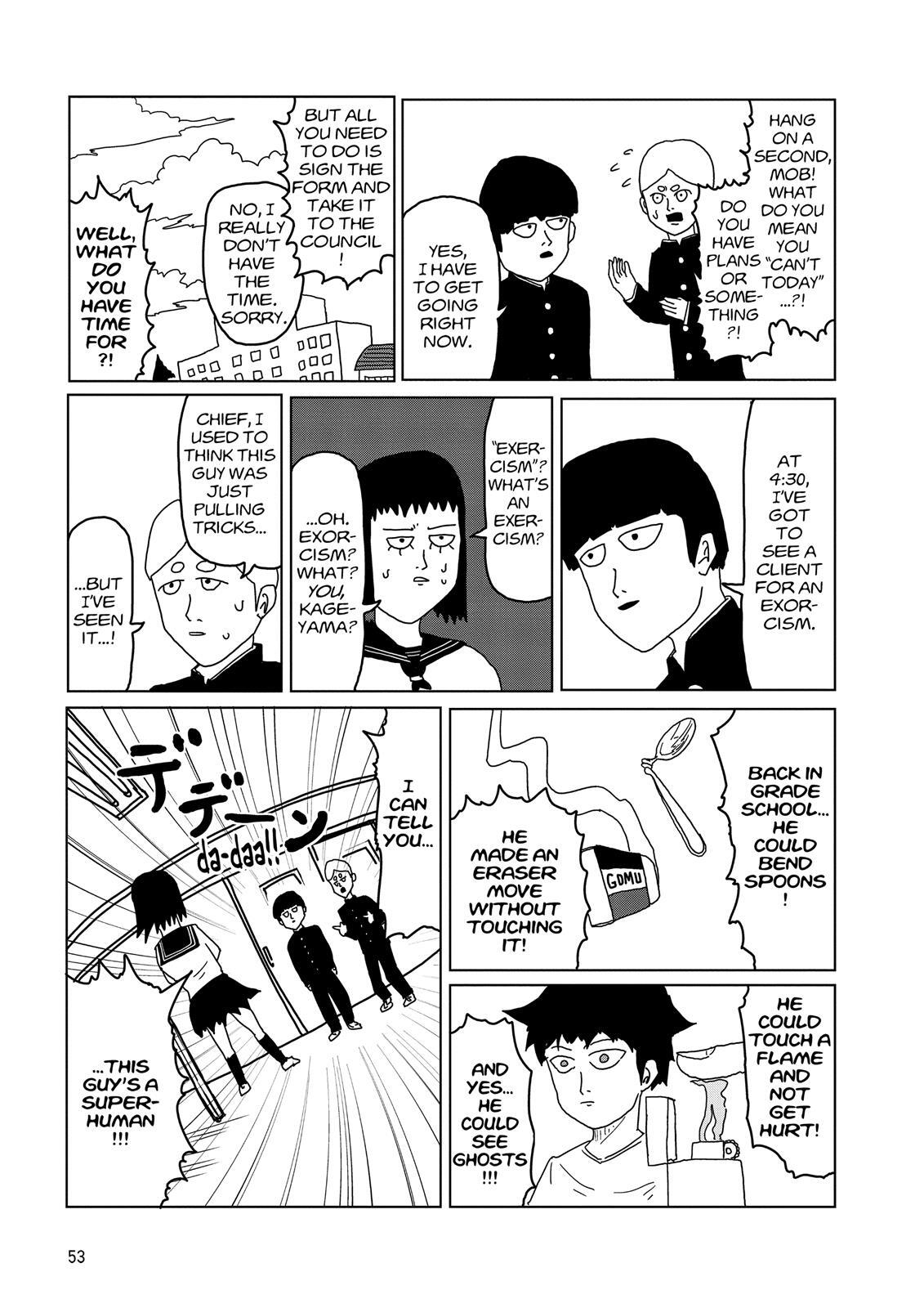 Read Mob Psycho 100 Manga Online