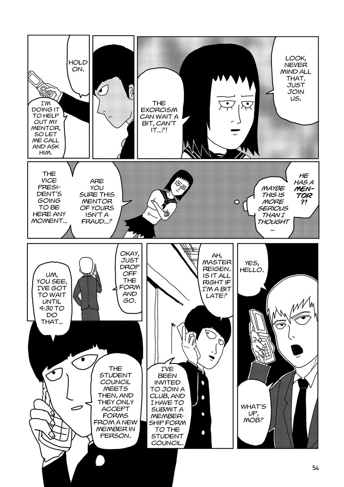 Read Mob Psycho 100 Manga Online