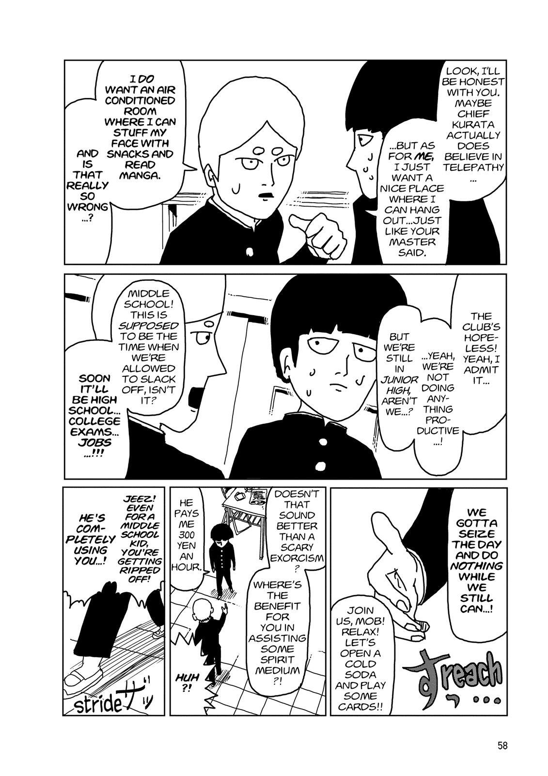 Read Mob Psycho 100 Manga Online