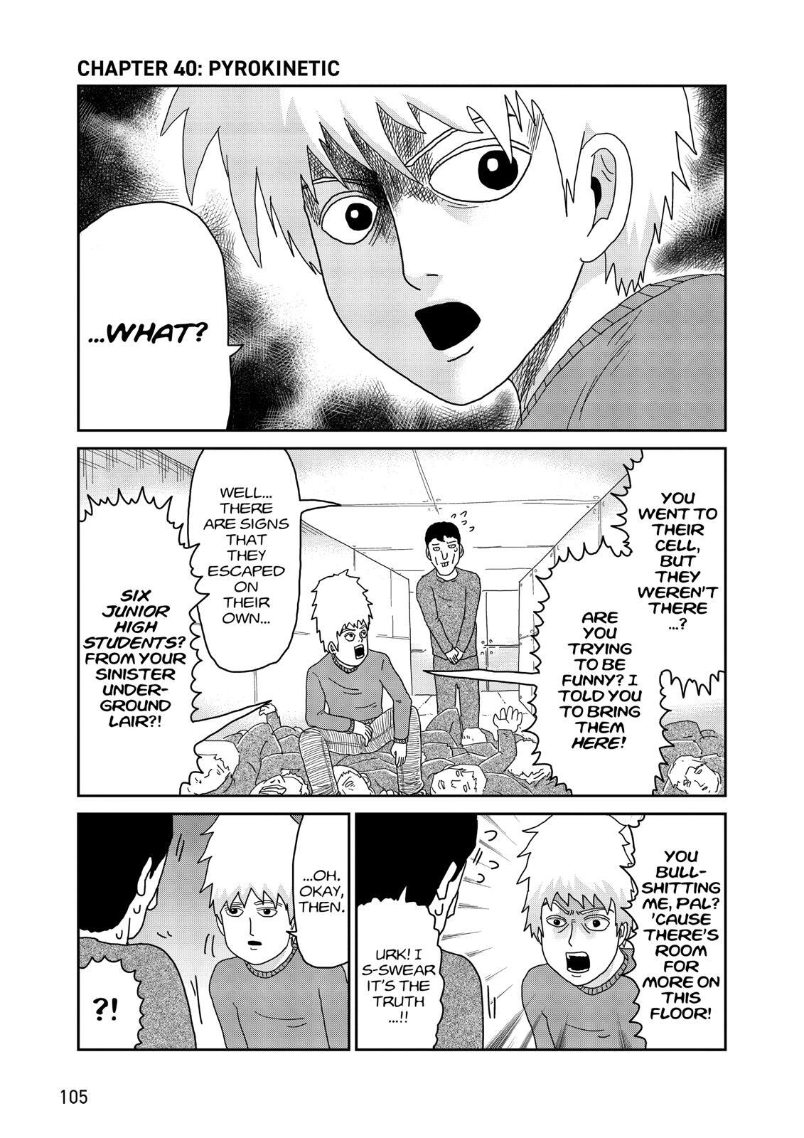 Read Mob Psycho 100 Manga Online
