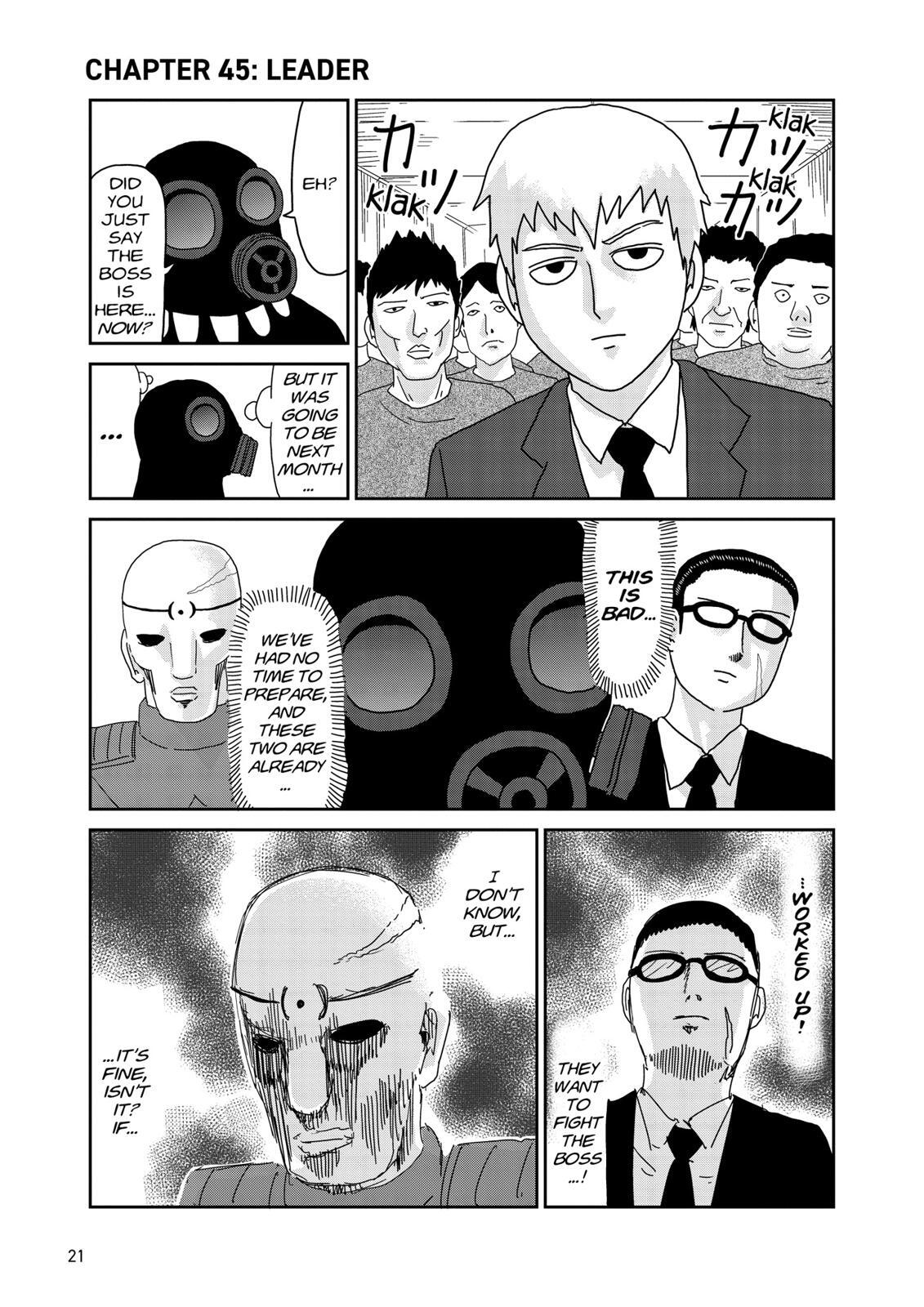 Read Mob Psycho 100 Manga Online