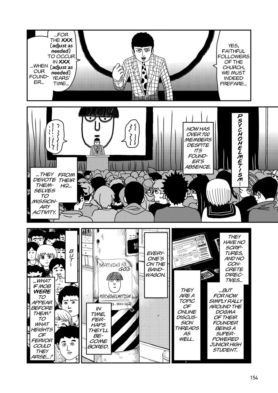 Read Mob Psycho 100 Manga Online