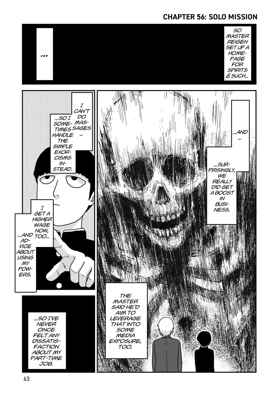 Read Mob Psycho 100 Manga Online