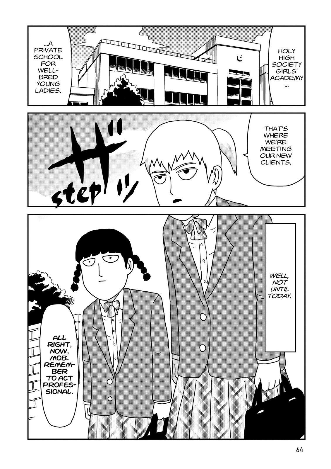 Read Mob Psycho 100 Manga Online