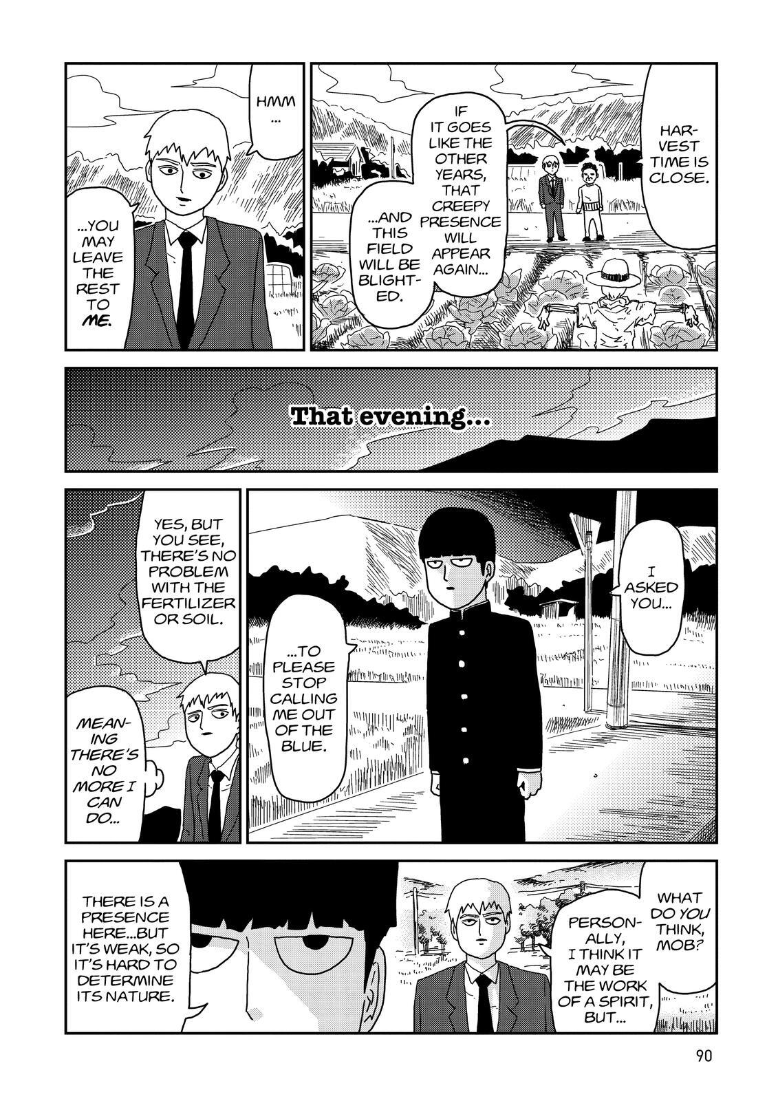 Read Mob Psycho 100 Manga Online