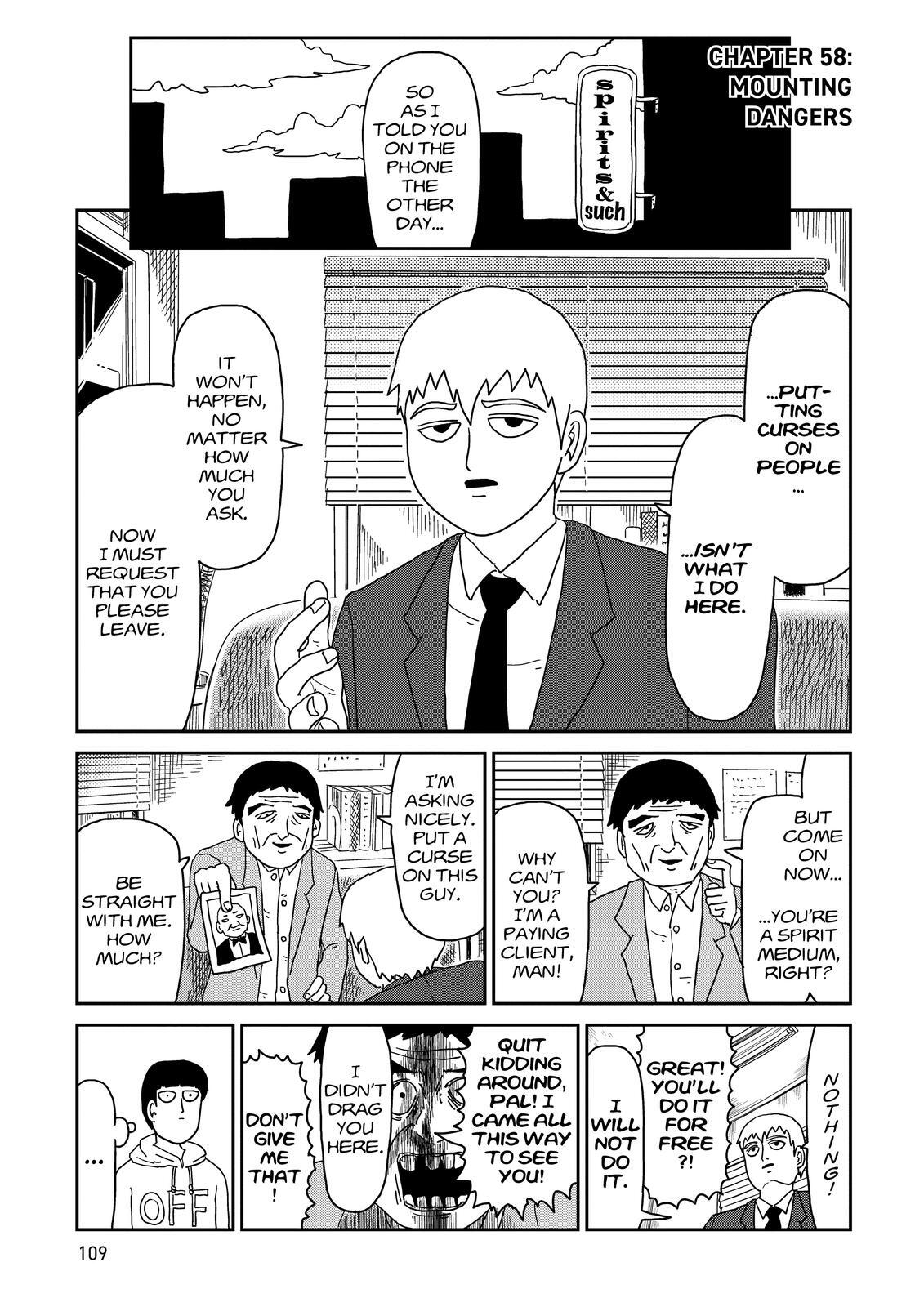 Read Mob Psycho 100 Manga Online