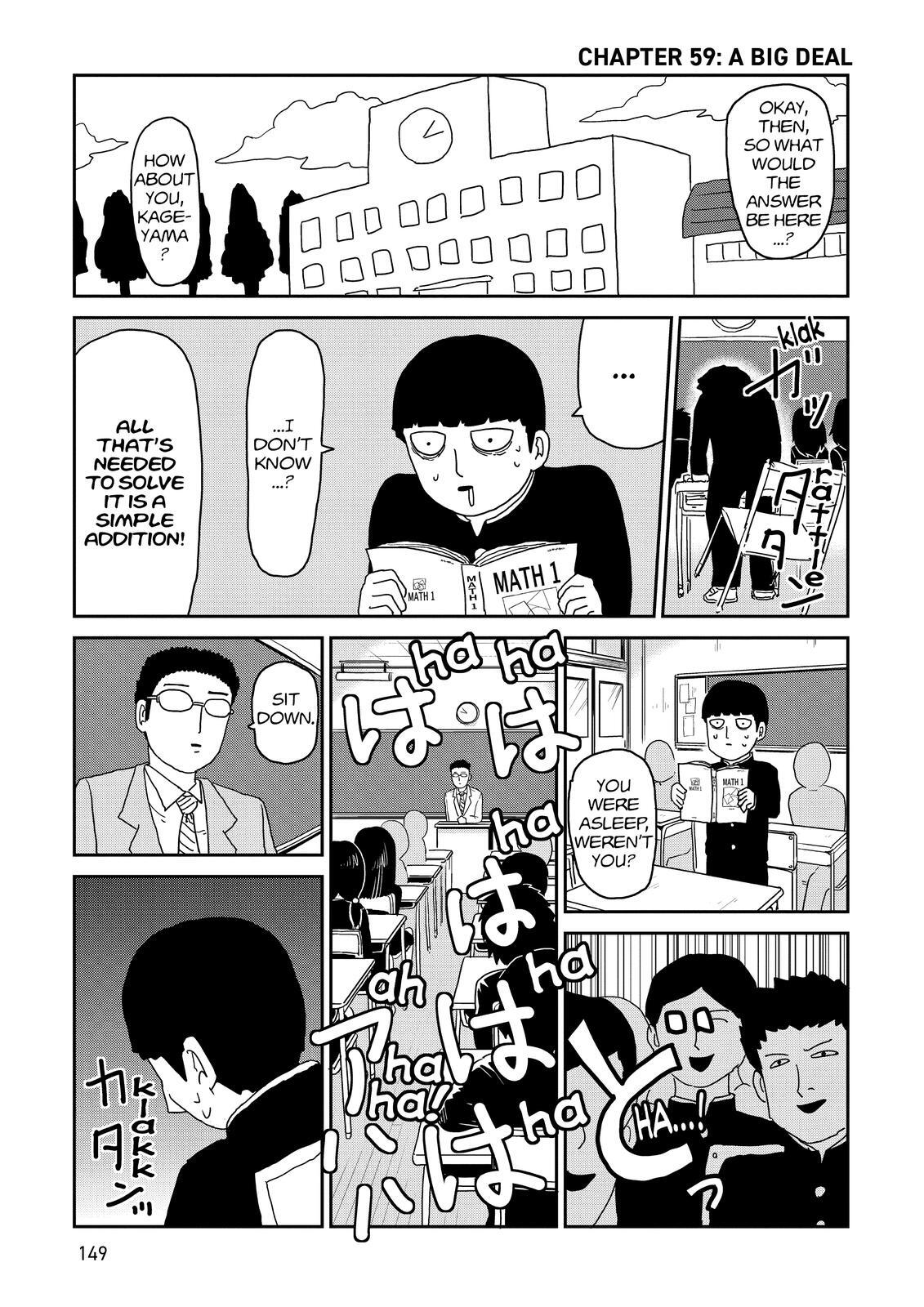 Read Mob Psycho 100 Manga Online