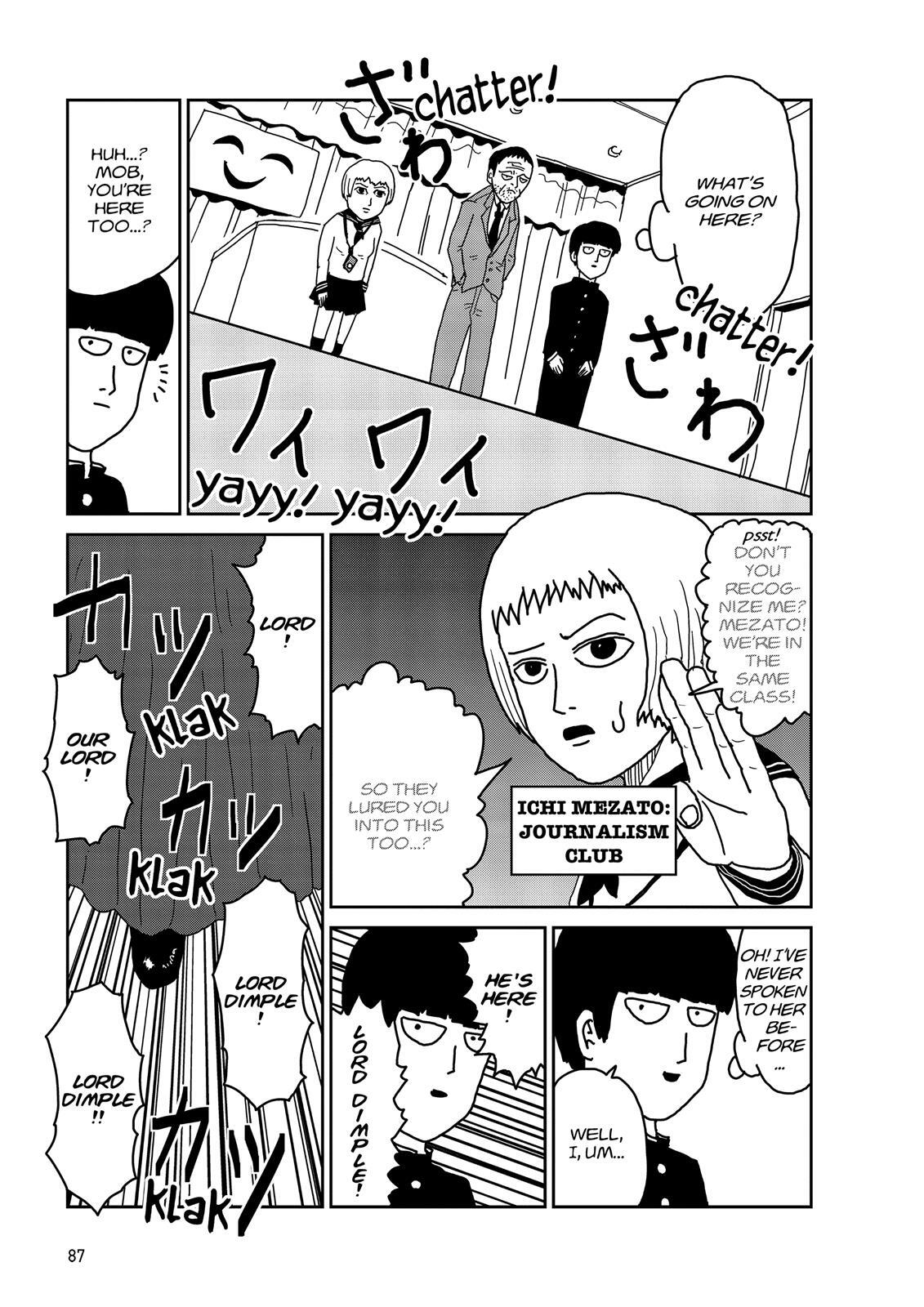 Read Mob Psycho 100 Manga Online