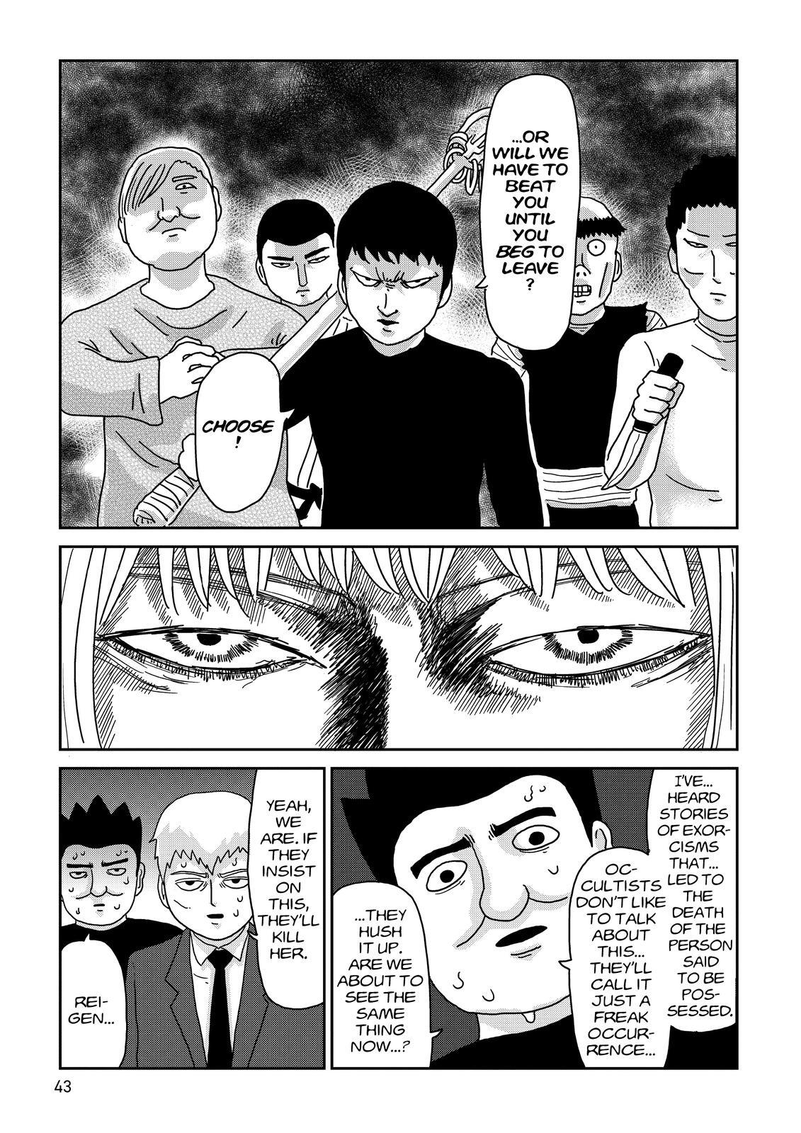 Read Mob Psycho 100 Manga Online
