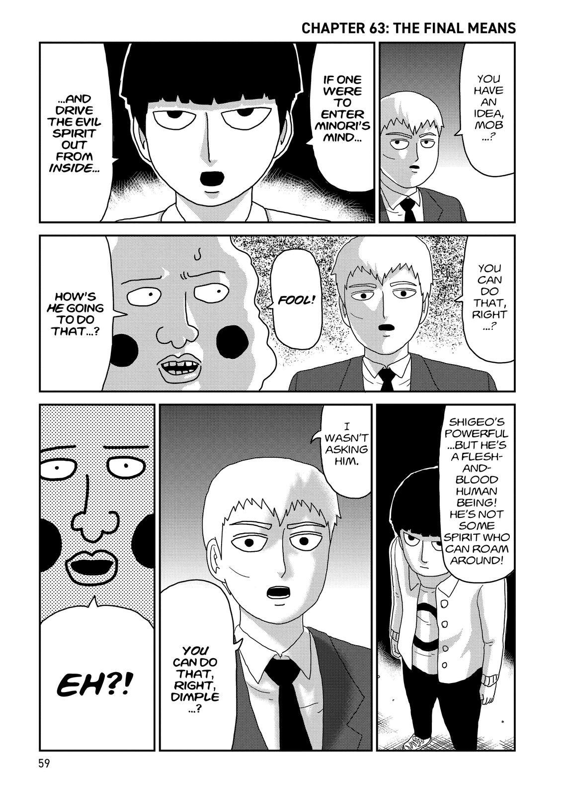 Read Mob Psycho 100 Manga Online