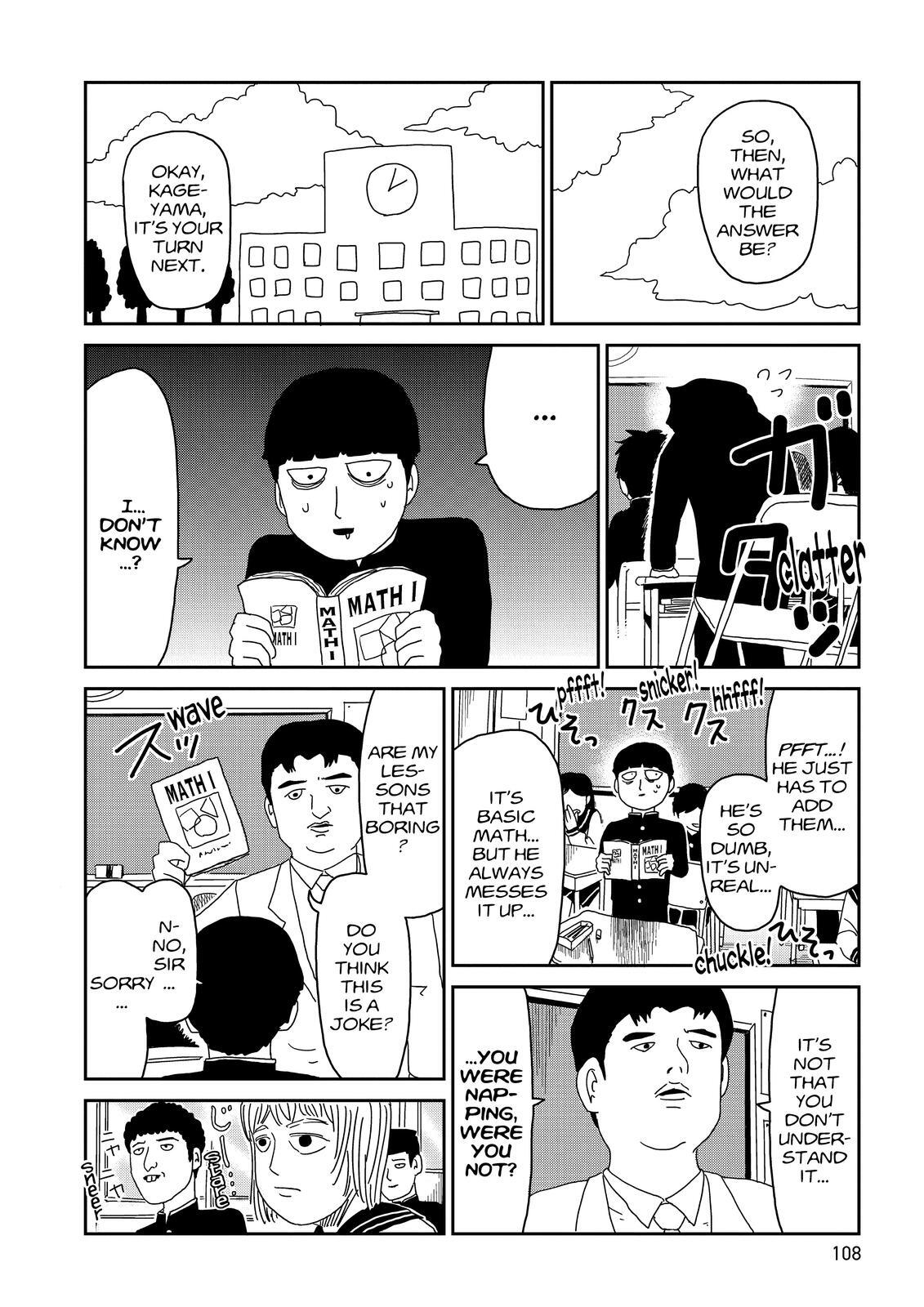 Read Mob Psycho 100 Manga Online
