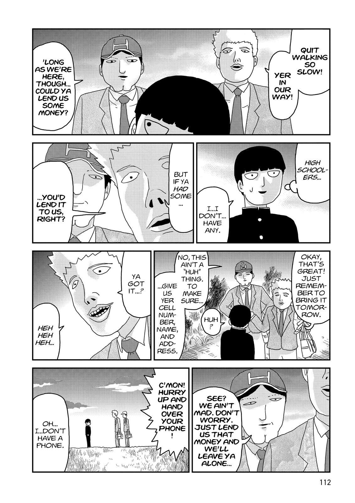 Read Mob Psycho 100 Manga Online