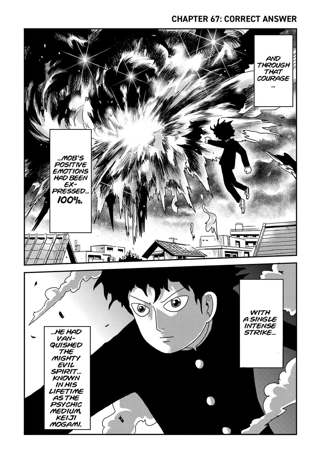 Read Mob Psycho 100 Manga Online