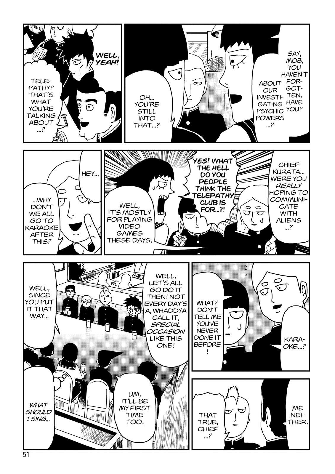 Read Mob Psycho 100 Manga Online