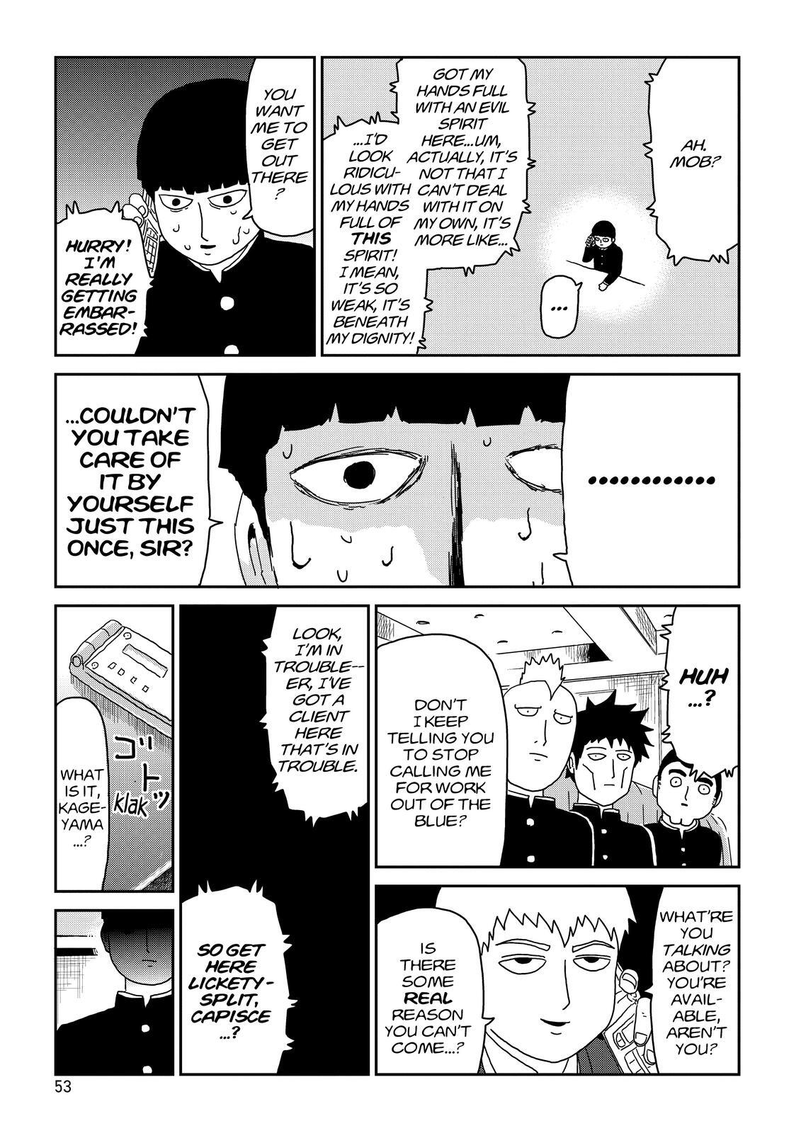 Read Mob Psycho 100 Manga Online