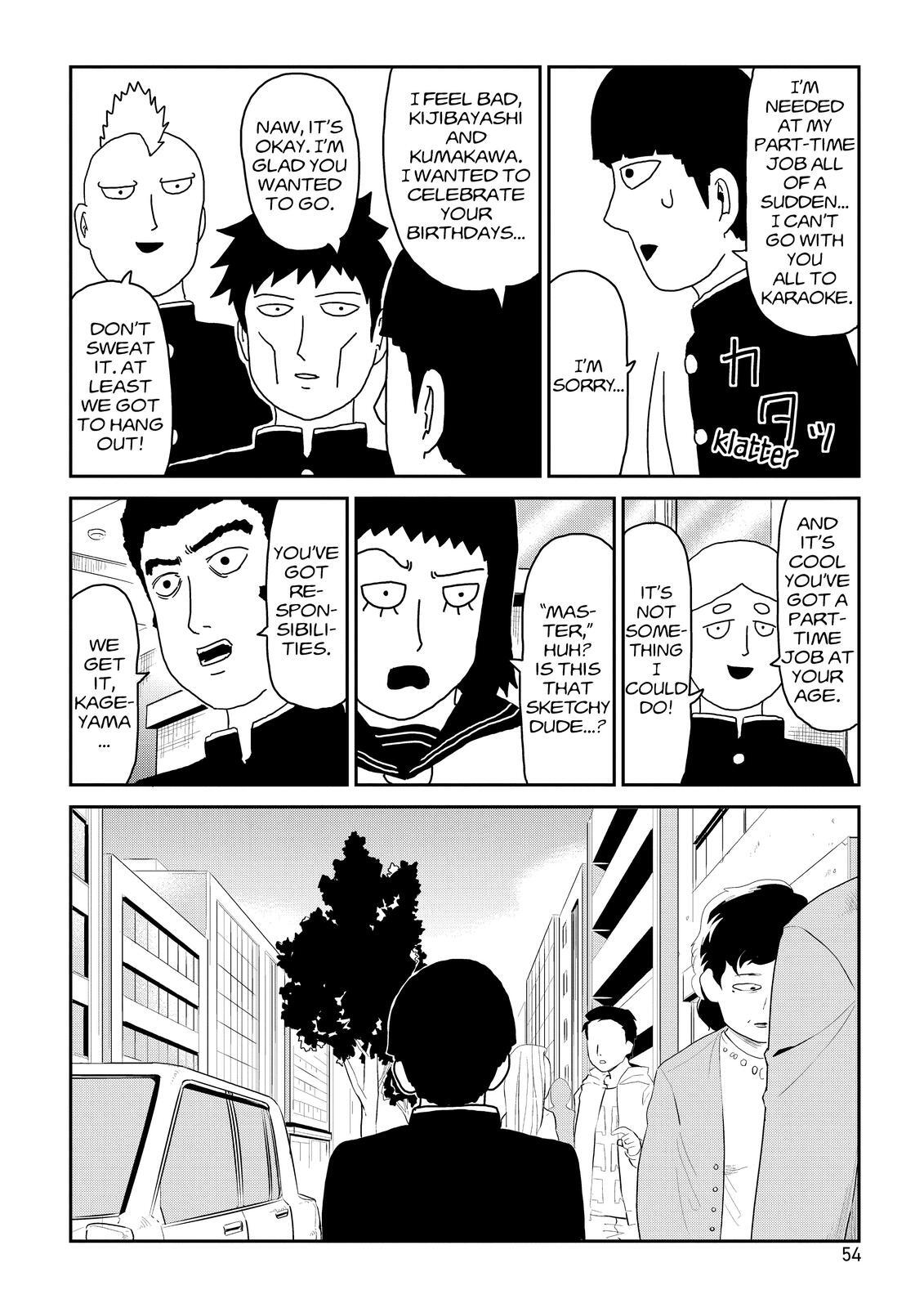 Read Mob Psycho 100 Manga Online