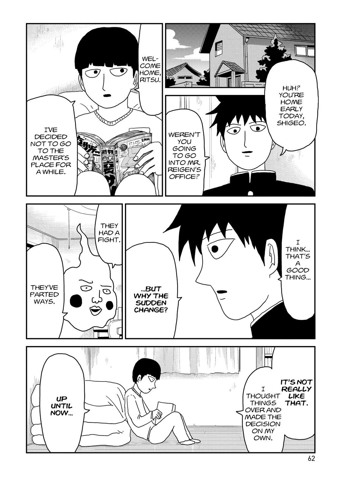 Read Mob Psycho 100 Manga Online