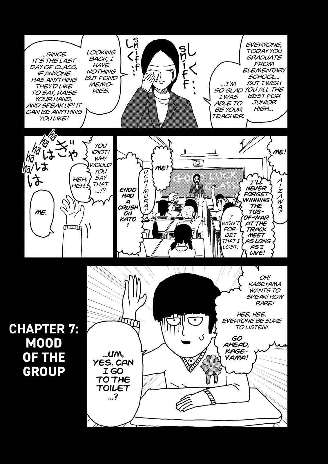 Read Mob Psycho 100 Manga Online