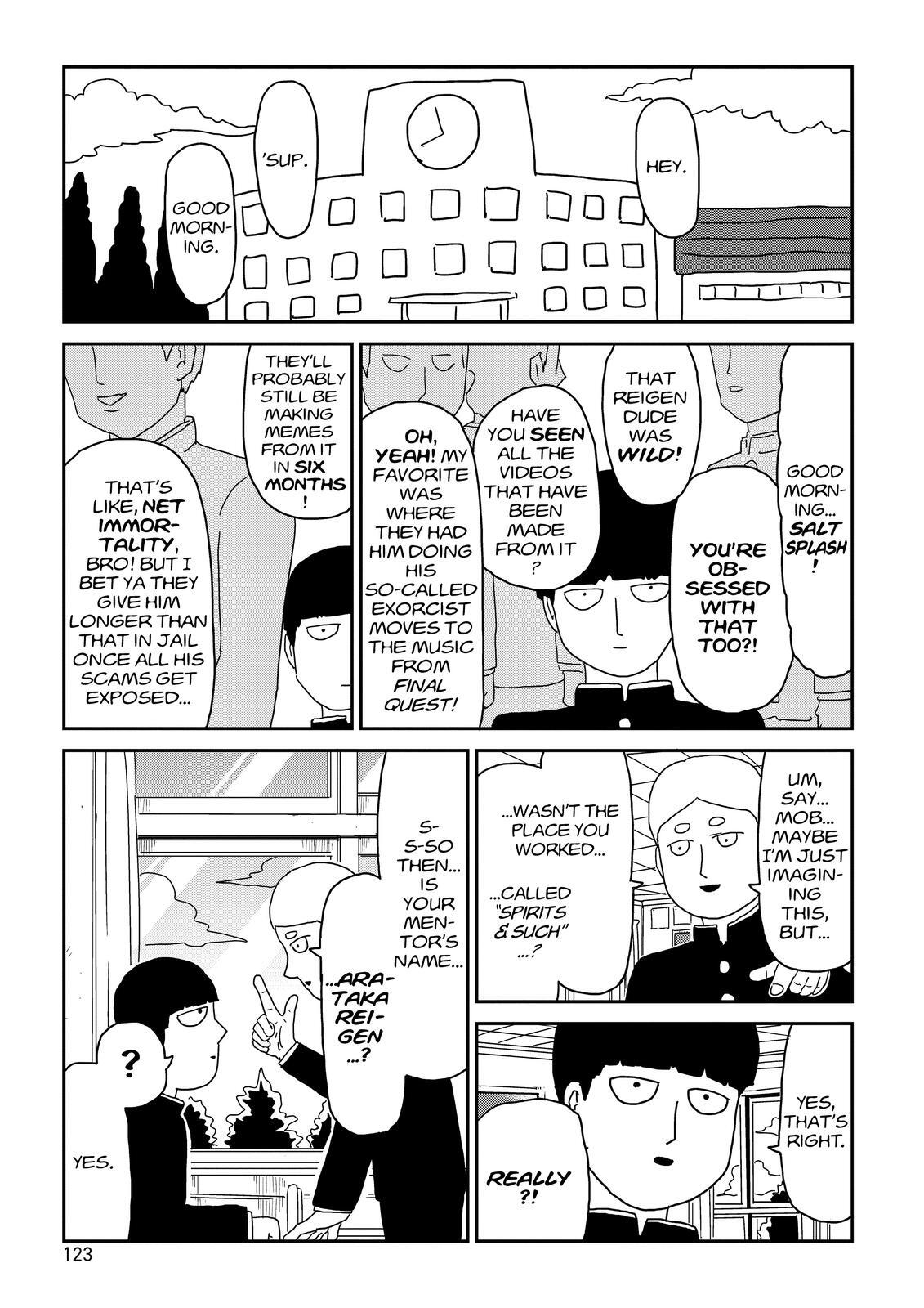 Read Mob Psycho 100 Manga Online
