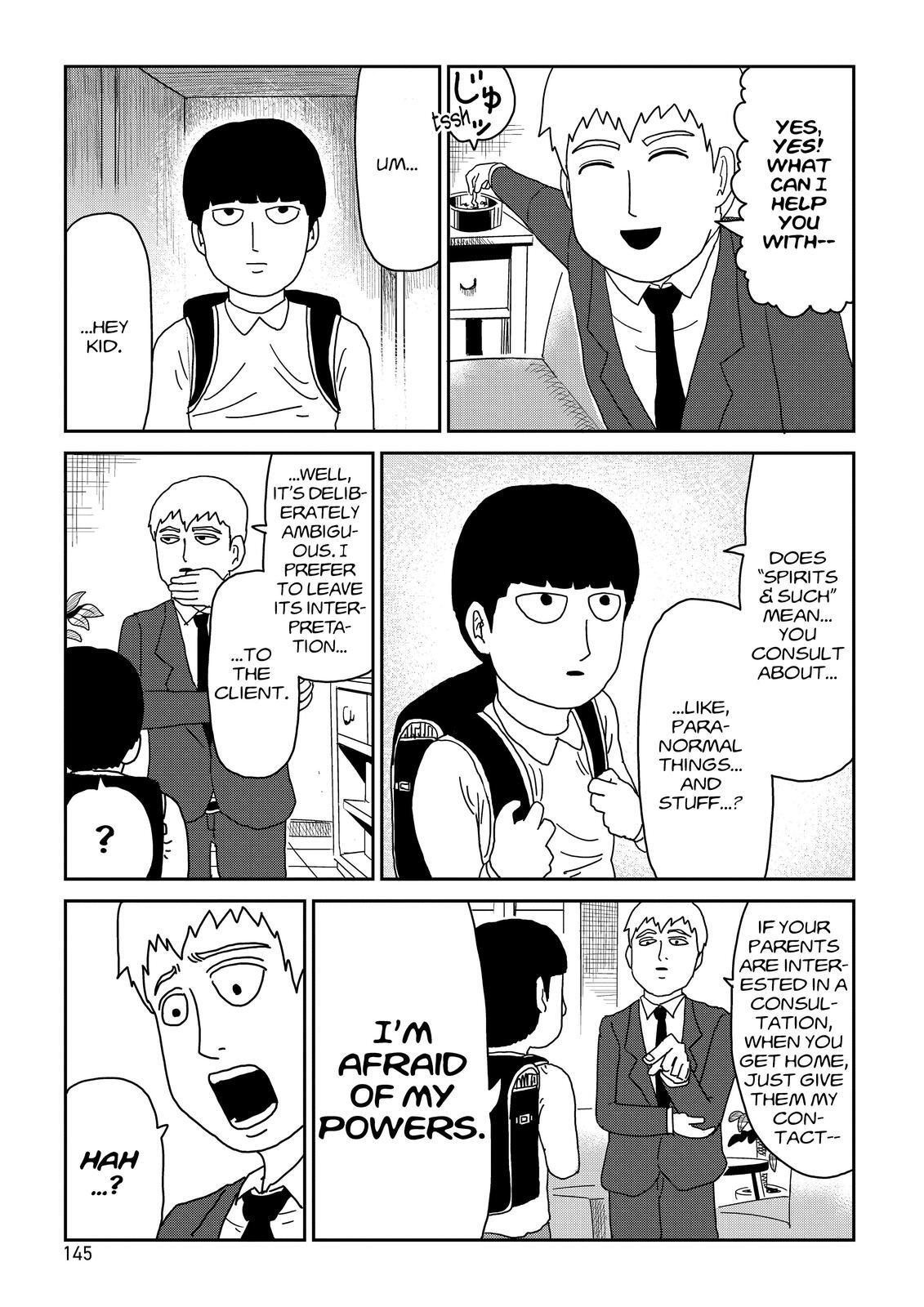 Read Mob Psycho 100 Manga Online