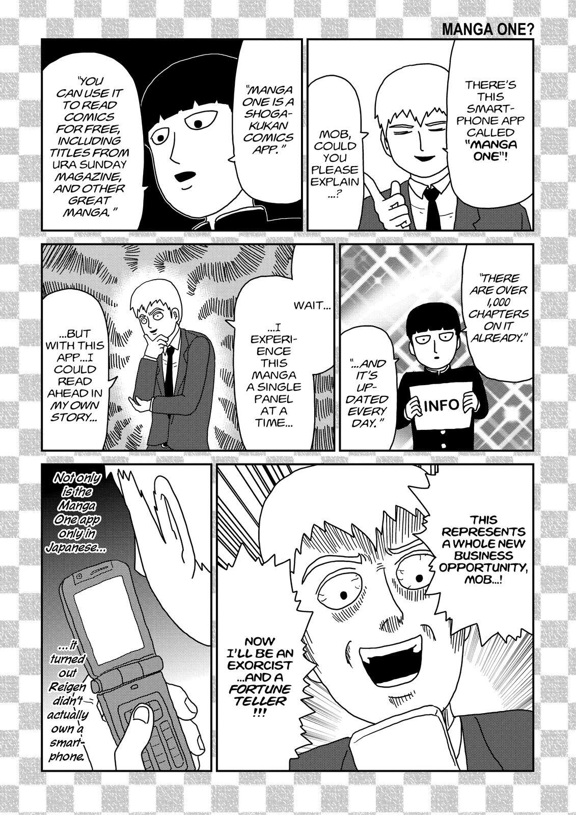 Read Mob Psycho 100 Manga Online