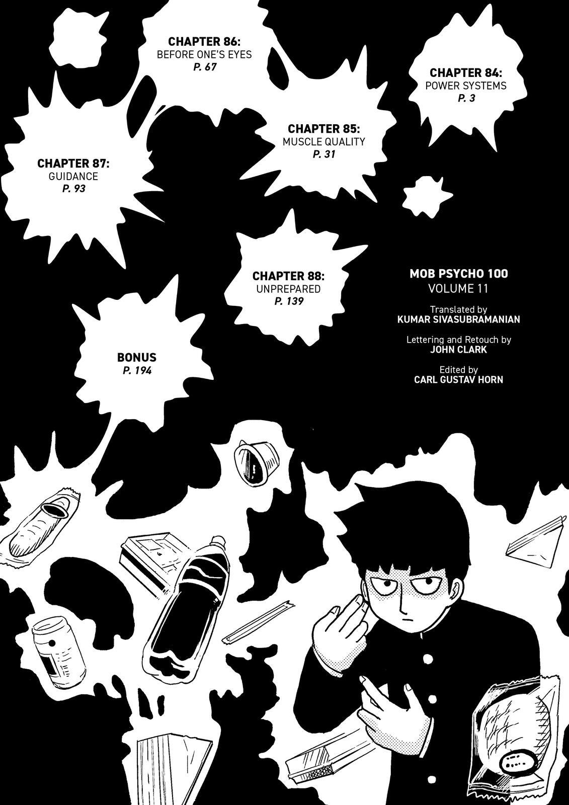 Read Mob Psycho 100 Manga Online