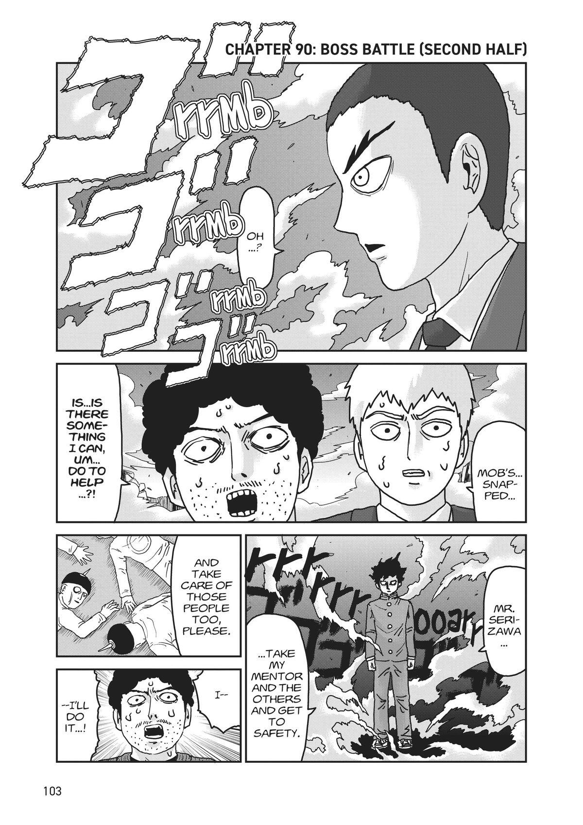 Read Mob Psycho 100 Manga Online