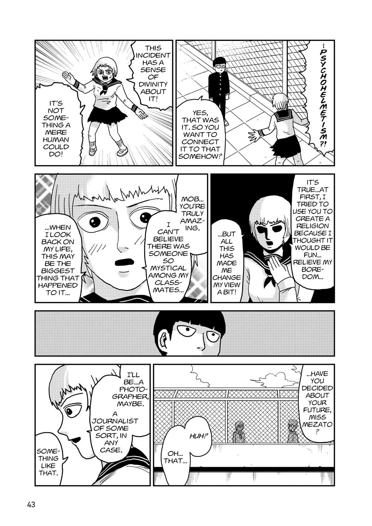 Read Mob Psycho 100 Manga Online