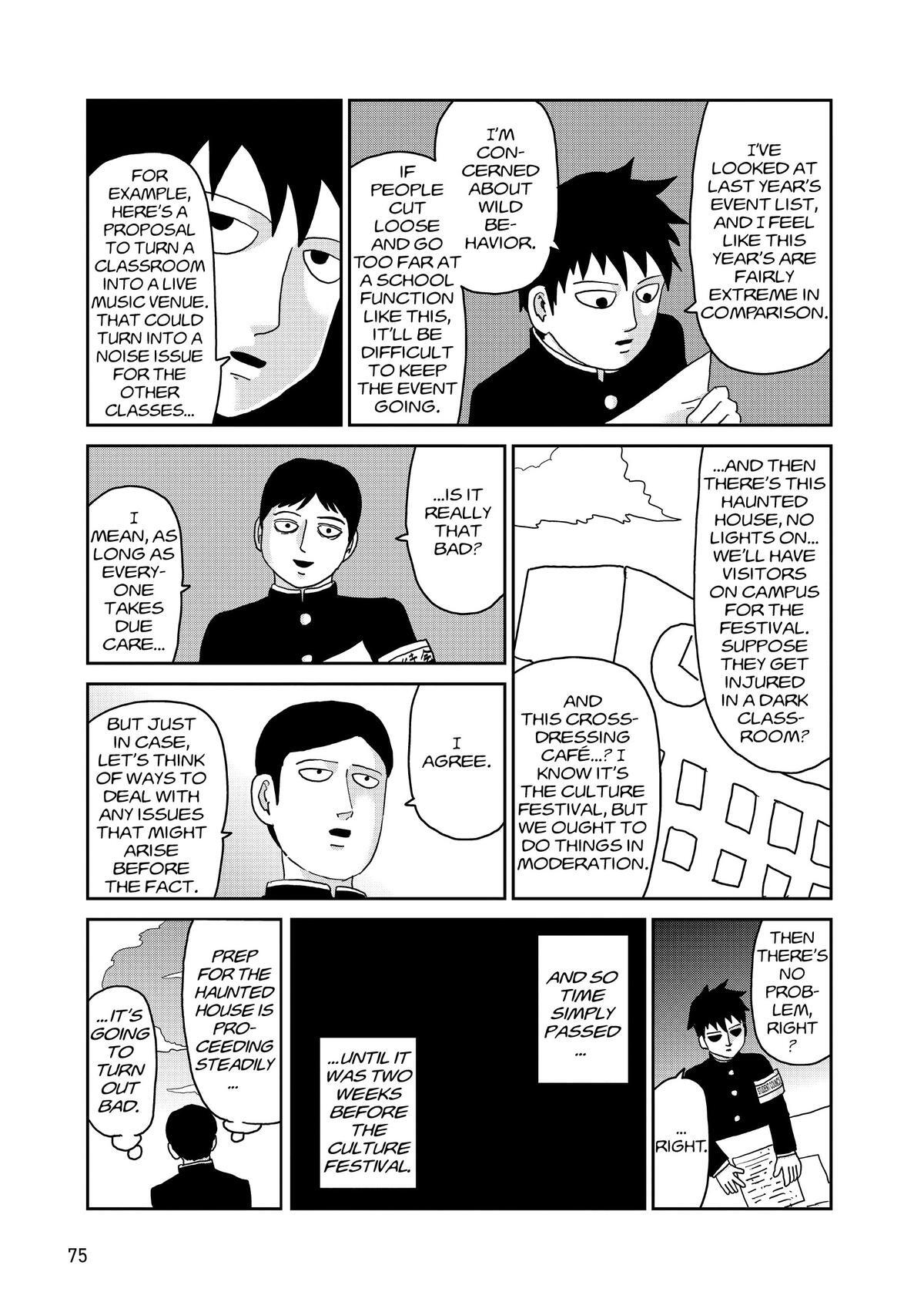 Read Mob Psycho 100 Manga Online