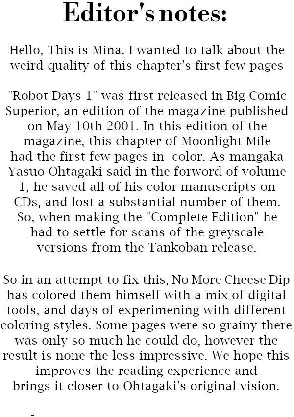 Read Moonlight Mile Manga Online