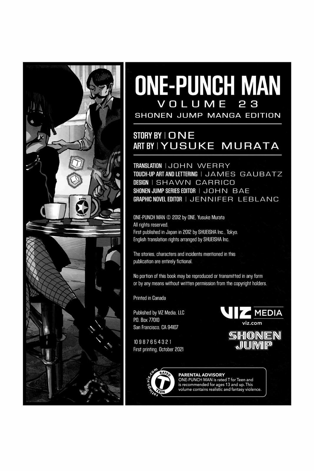 Read One Punch-Man Manga Online