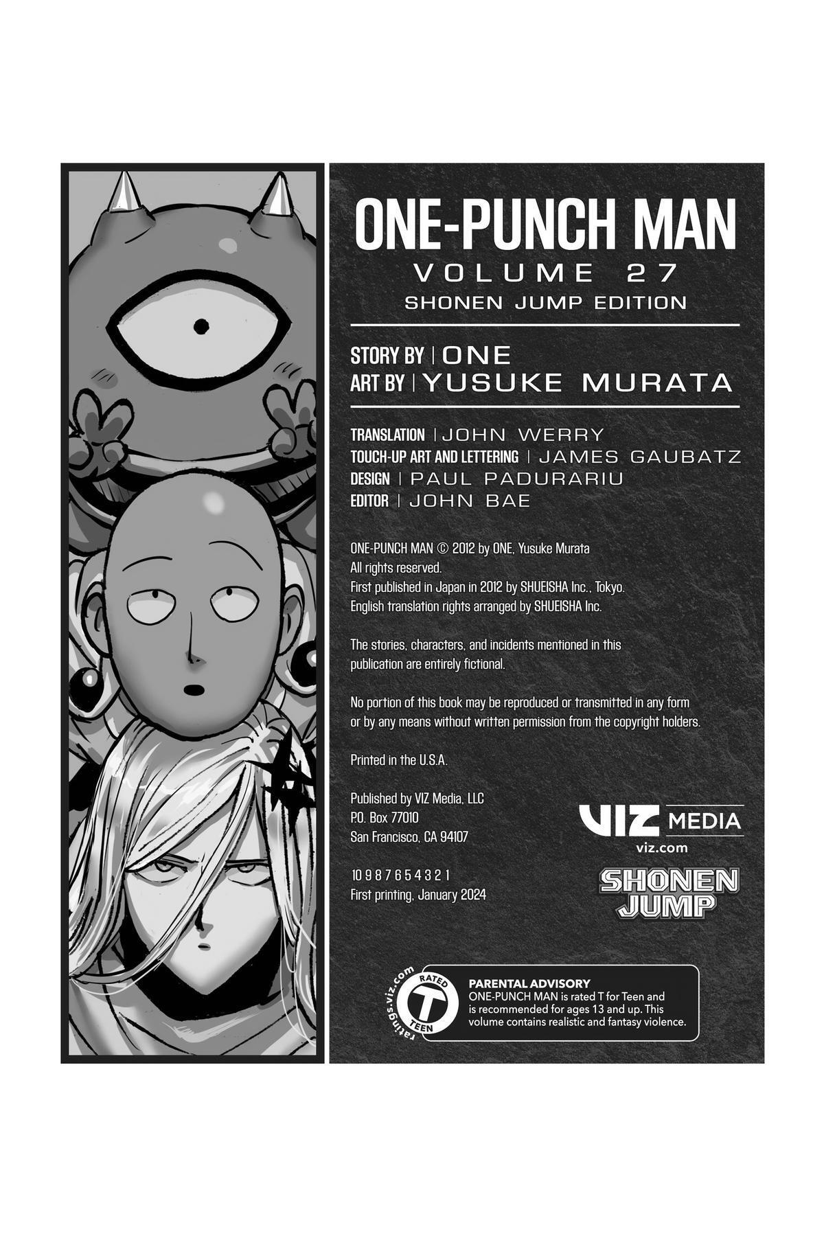 Read One Punch-Man Manga Online