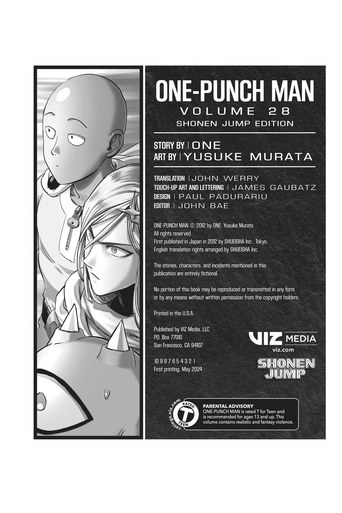 Read One Punch-Man Manga Online