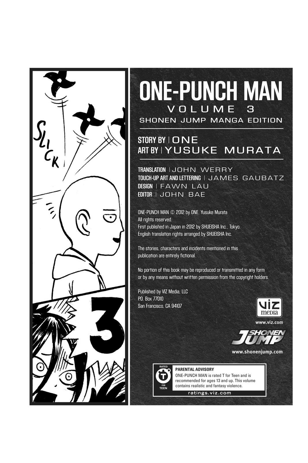 Read One Punch-Man Manga Online