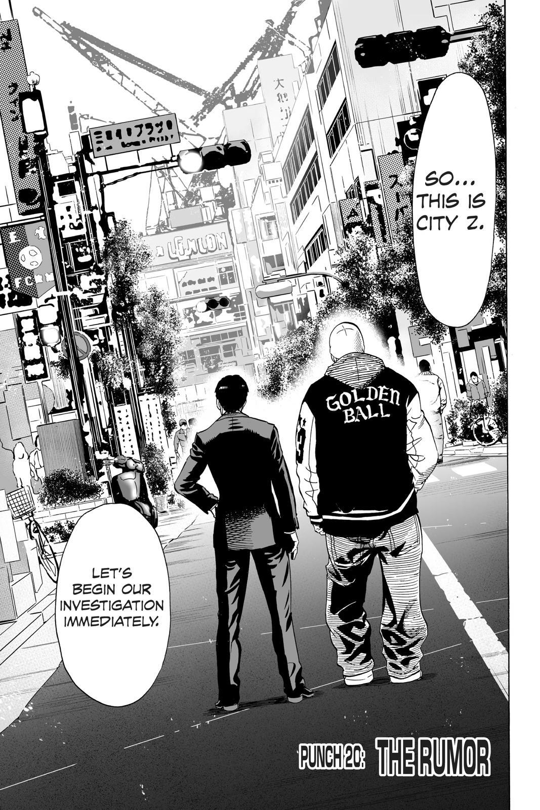 Read One Punch-Man Manga Online