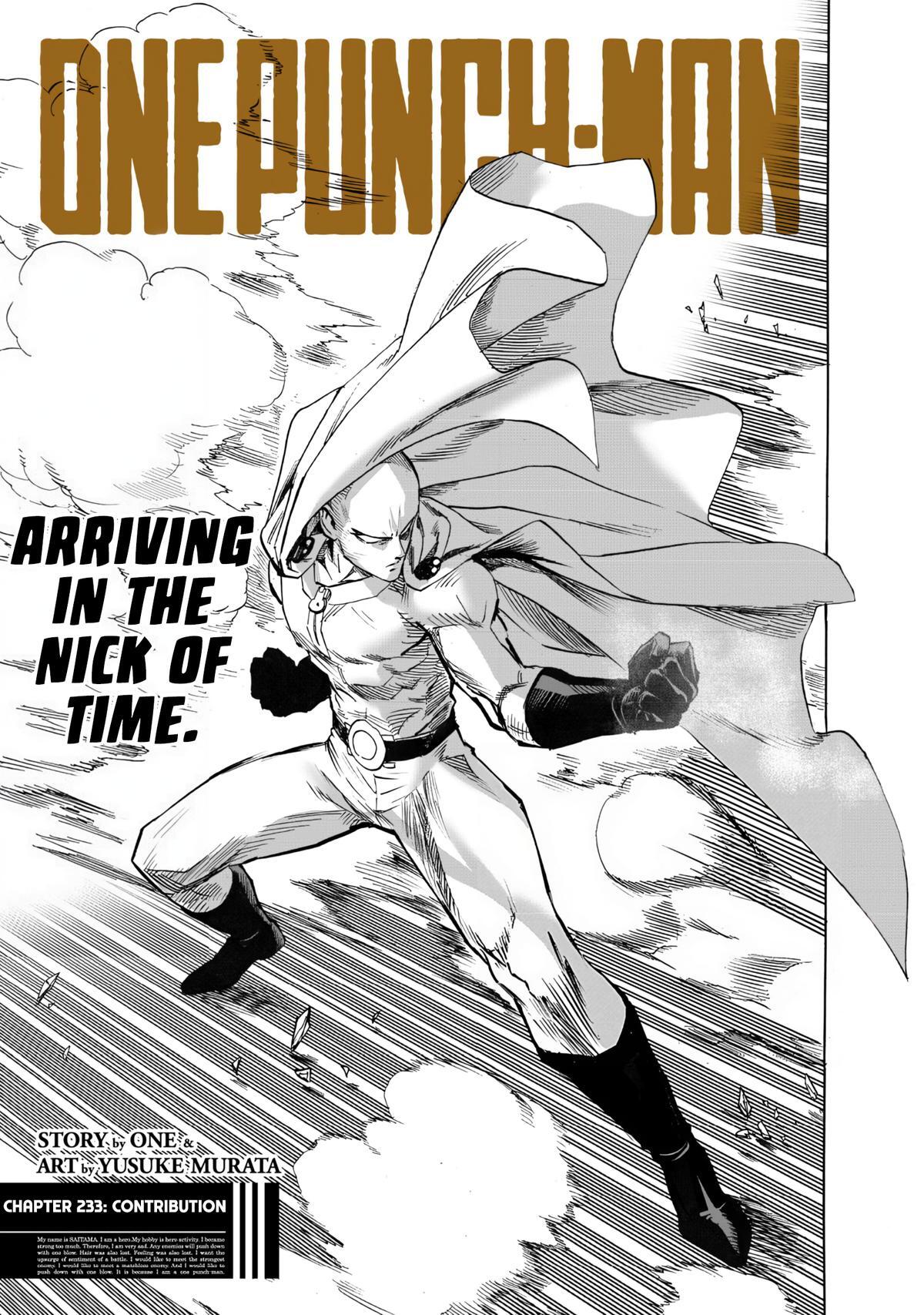 Read One Punch-Man Manga Online