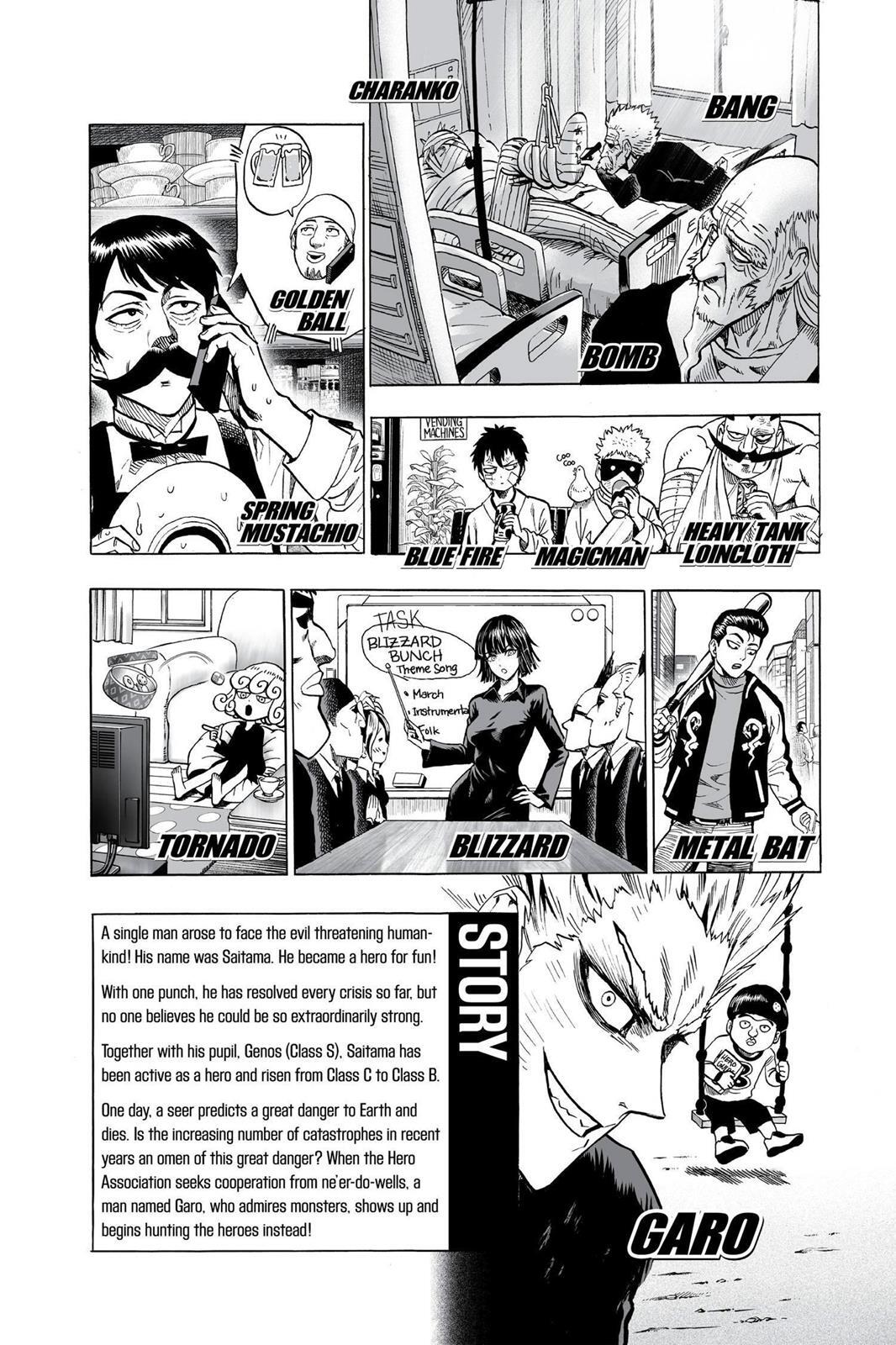 Read One Punch-Man Manga Online