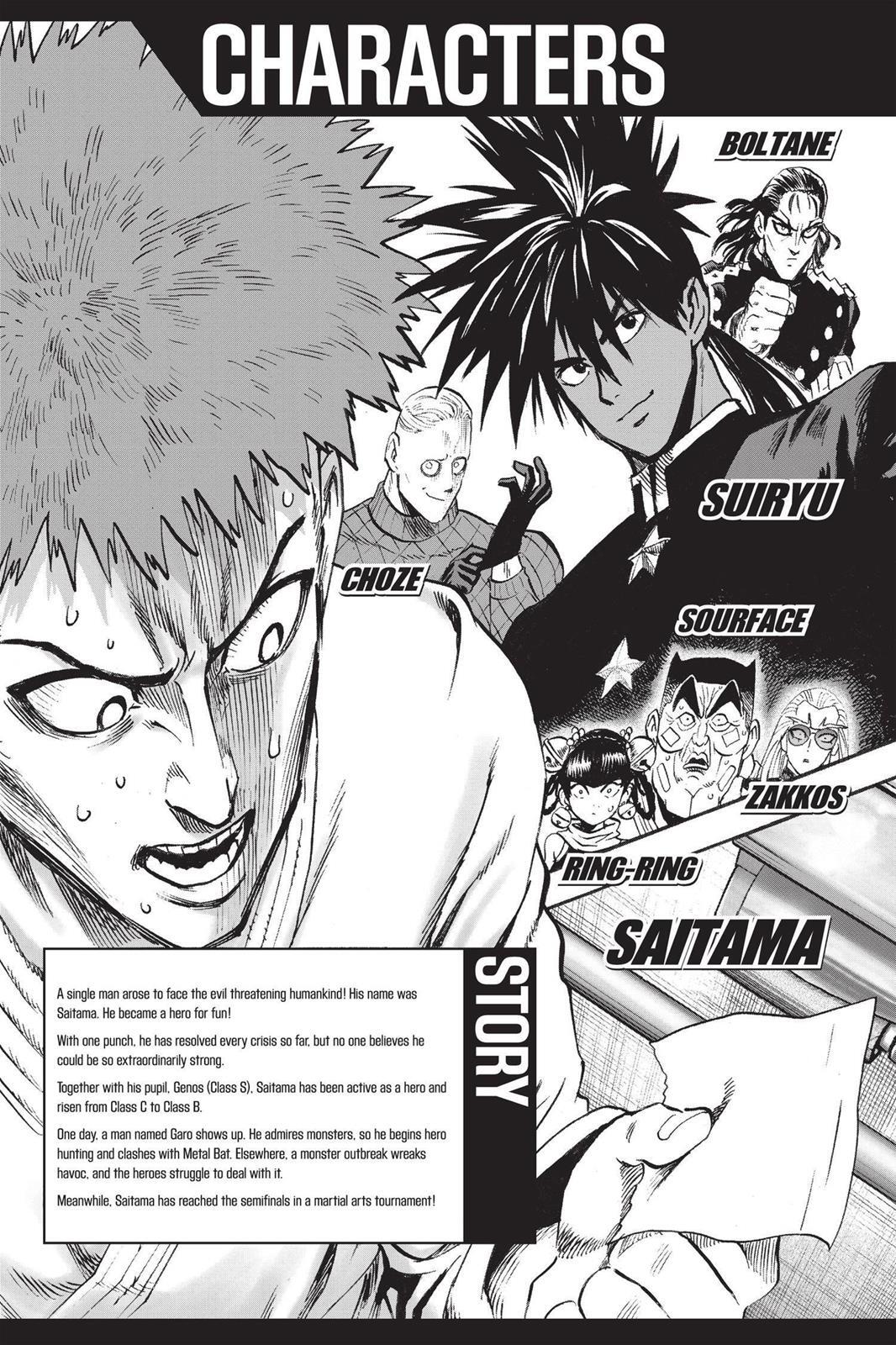 Read One Punch-Man Manga Online