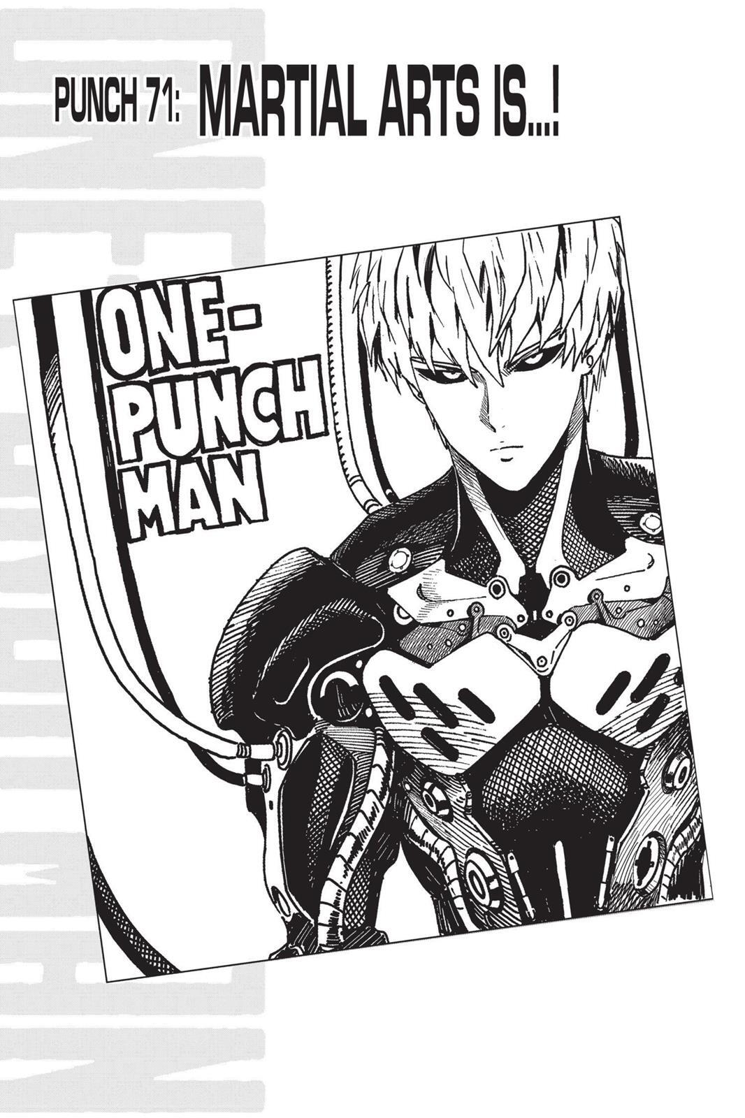 Read One Punch-Man Manga Online