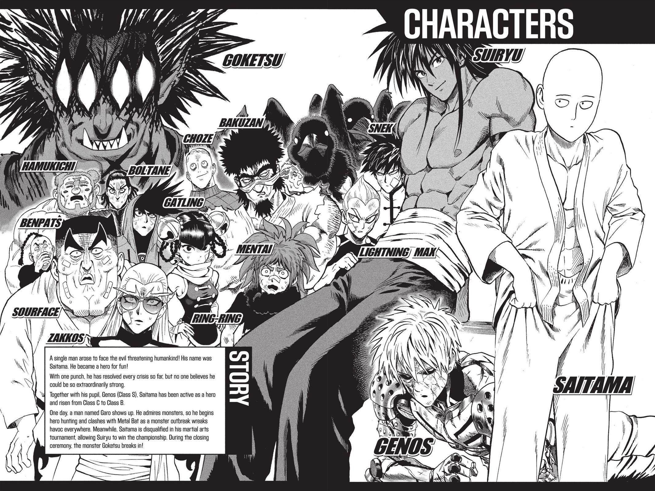 Read One Punch-Man Manga Online