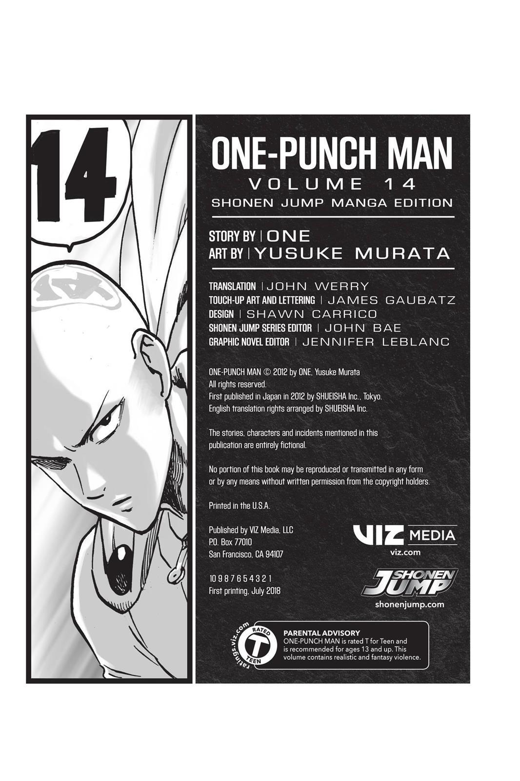 Read One Punch-Man Manga Online