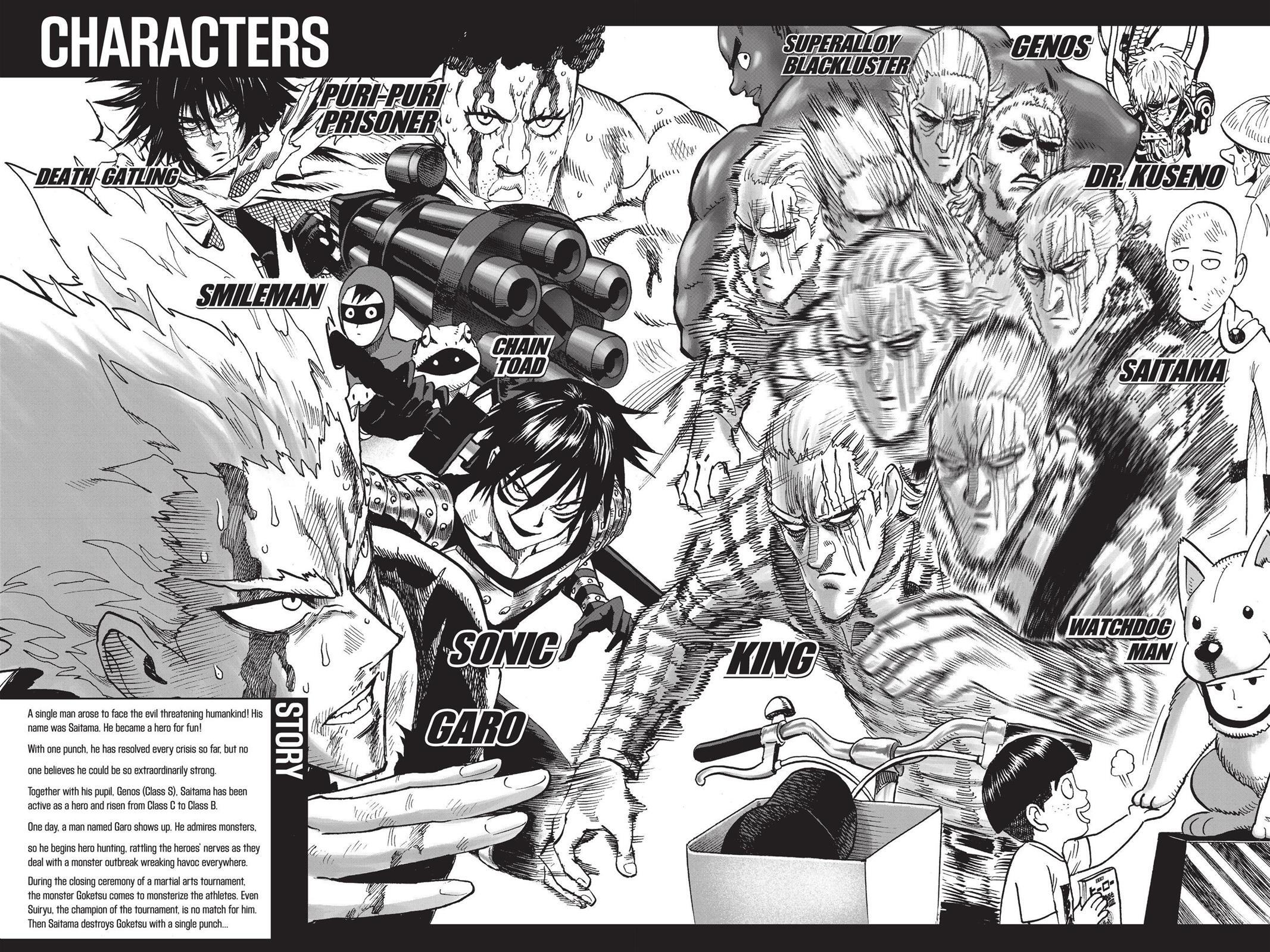 Read One Punch-Man Manga Online