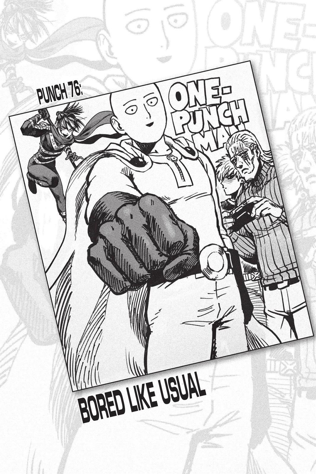 Read One Punch-Man Manga Online