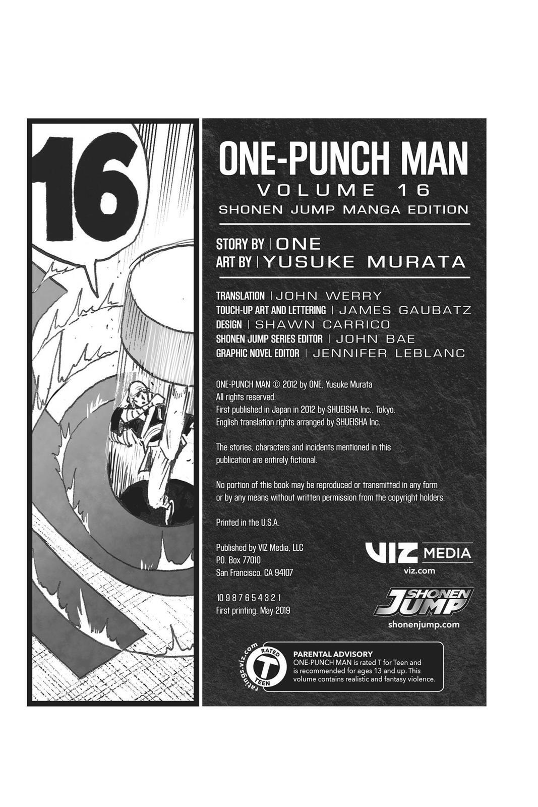 Read One Punch-Man Manga Online