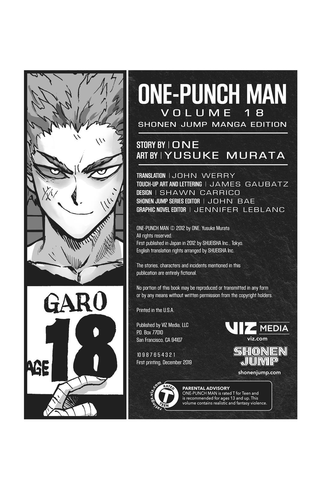 Read One Punch-Man Manga Online