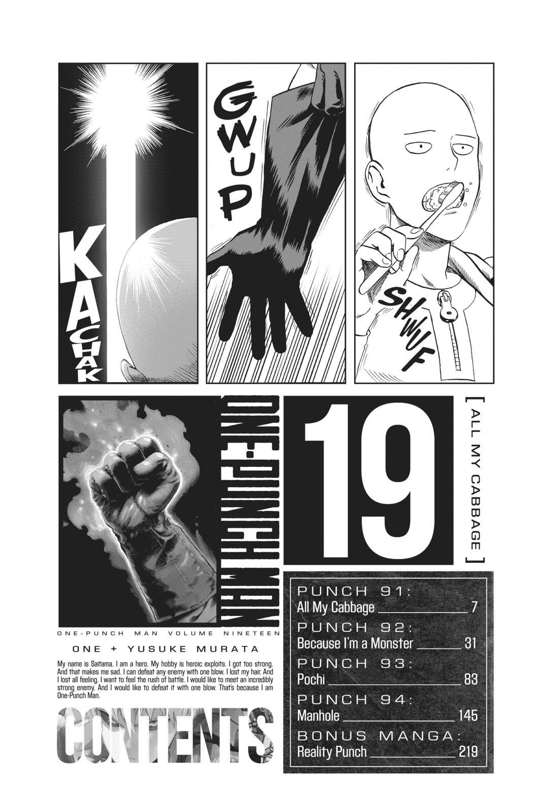 Read One Punch-Man Manga Online