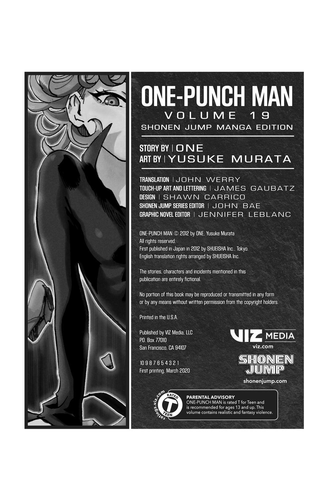 Read One Punch-Man Manga Online