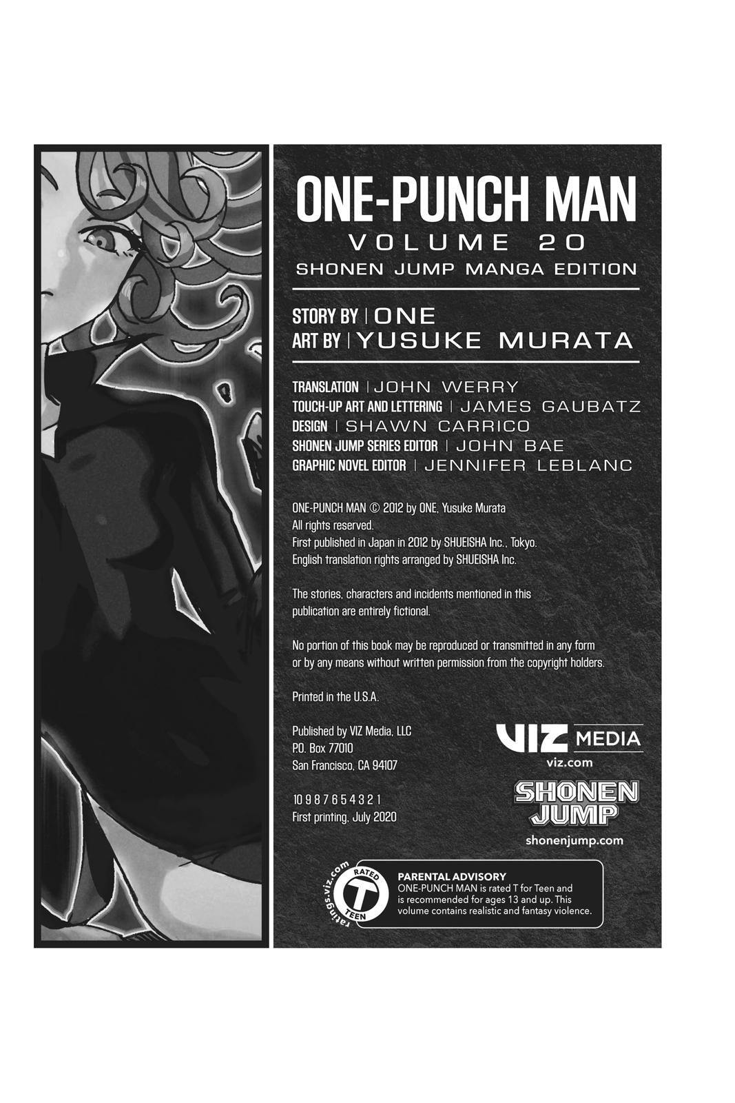 Read One Punch-Man Manga Online