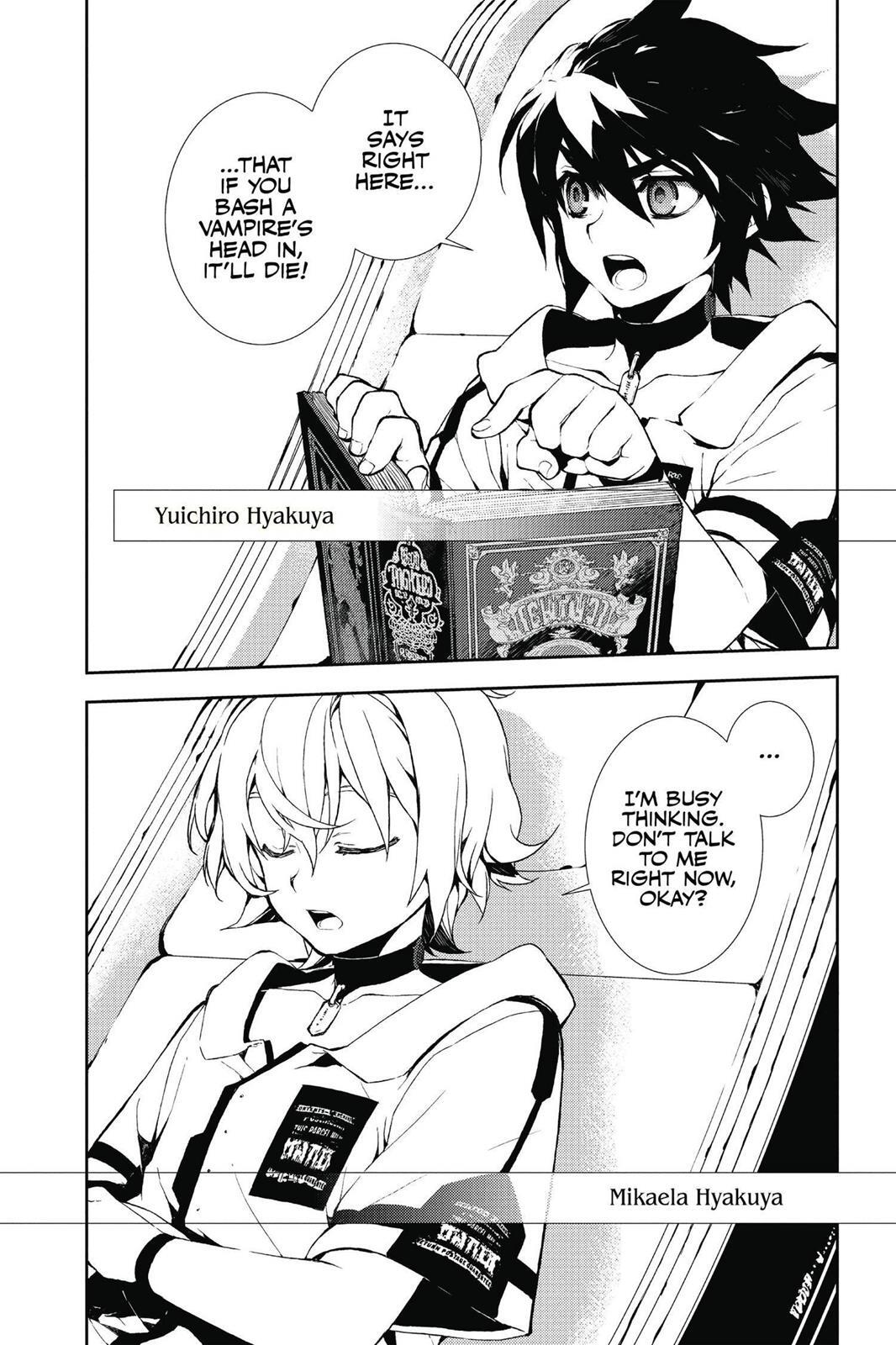 Read Owari no Seraph Manga Online