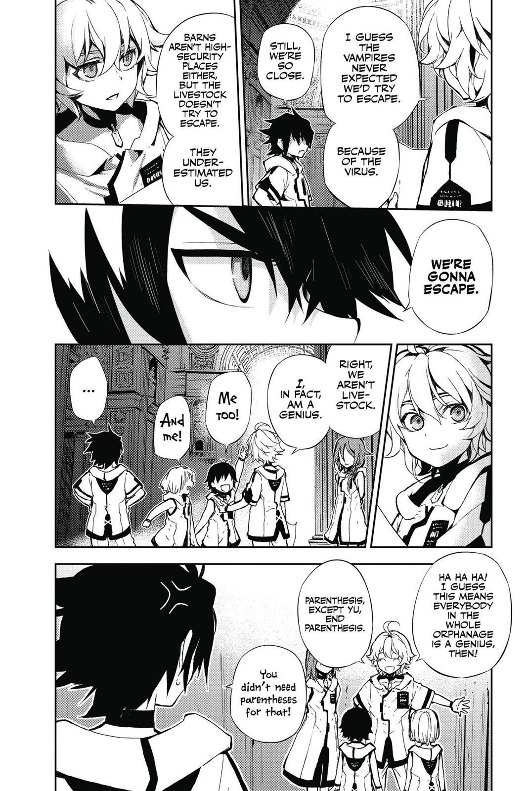 Read Owari no Seraph Manga Online